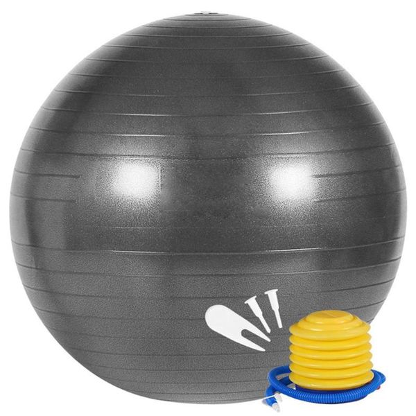 

75cm yoga ball anti burst workout stability exercise ball with air pump
