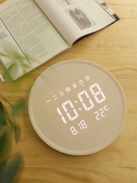 

wall clocks led luminous clock modern design silent home decor nordic watch creative living room decoration reloj de pared