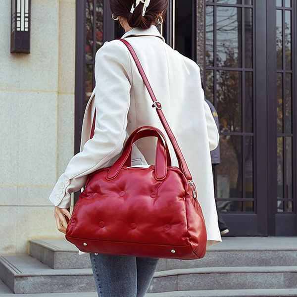 

winter thick big bag for women 2021 new fashion brand handbag large capacity shopper bag lady shoulder female crossbody