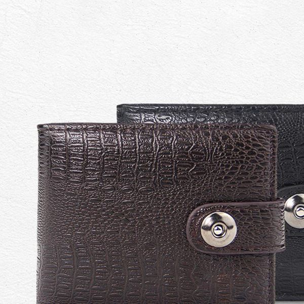 

men short bifold faux leather masculina billetera credit id card holder wallet billfold purse clutch solid hombre business slim, Red;black