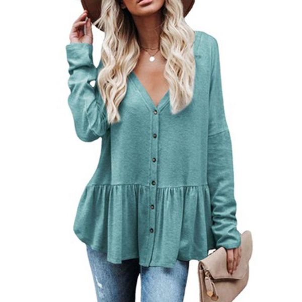 

women's knits & tees 2021 spring autumn woman sweater long sleeve cardigan knit v-neck european style cardigans, White