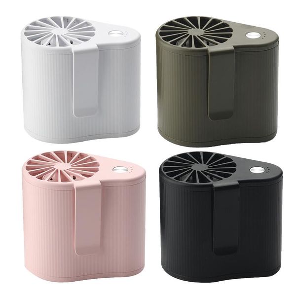 

portable waist mini fan mobile personal cooling fan 5v 4w usb rechargeable