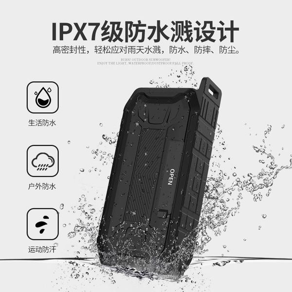 

x2 wireless bluetooth speaker subwoofer outdoor ipx7 waterproof bluetooth speaker subwoofer gift