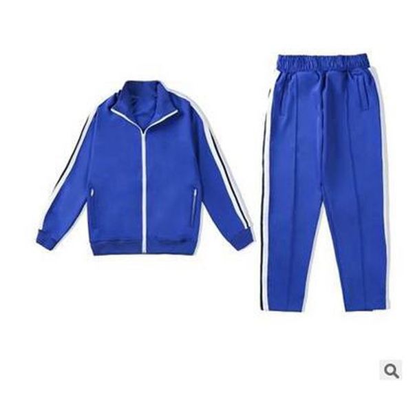 

2021 new arrival palm printed designer casual tracksuits men women spring autumn tracksuit yoga jackets jogger sports angels suit long pant, Gray