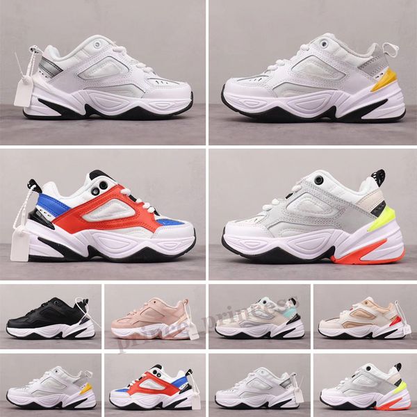 

sale m2k tekno zoom 2k sport sneakers for kids shoes triple blakc cremay white grey race red mens outdoor trainers, Black