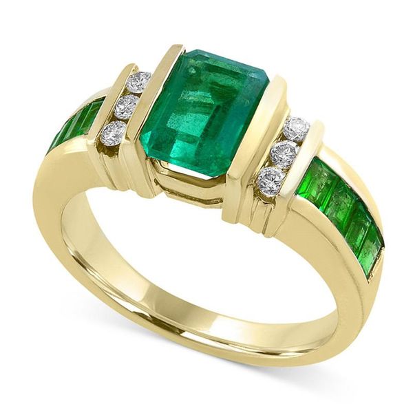 

wedding rings simple square large green inlaid zircon gold ladies ring fashion rhinestone jewelry gift for women, Slivery;golden