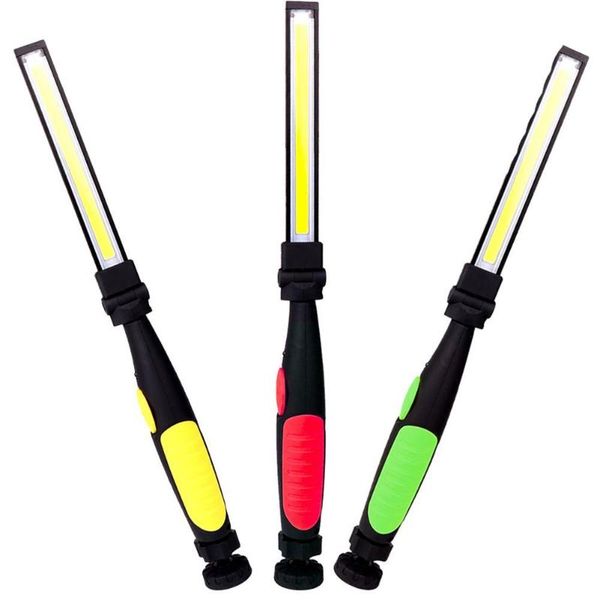 

360Â° adjustment led work light stepless dimming cob work light usb charging