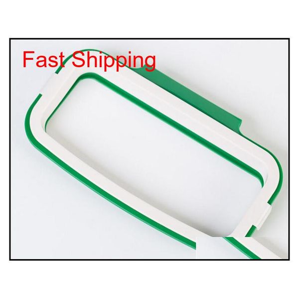 

10pcs/lot garbage bag storage holder rack kitchen cupboard cabinet door hanging garbage rubbish bag storage rack jllrlb xhlight