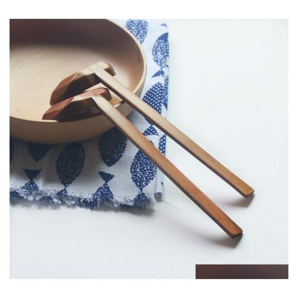 

2 styles woodenturtle soup spoon colander wood tableware japanese style ramen wooden long handle jllenz xmhyard