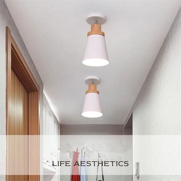 

ceiling lights iron aisle minimalist nordic vintage balcony,kitchen lamp foyer entrance small wooden