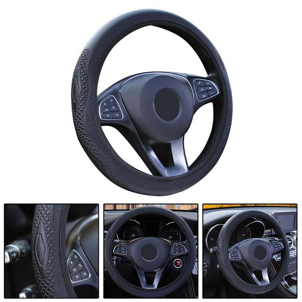 

steering wheel covers good grip cover leather wearable environmentally friendly