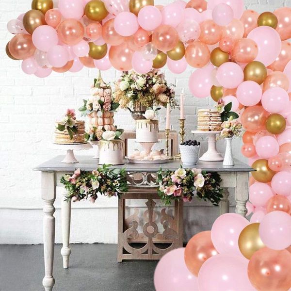 

party decoration 12 inch balloon arch garland suit colorful graduation ceremony baby baptism 013 birthday wedding