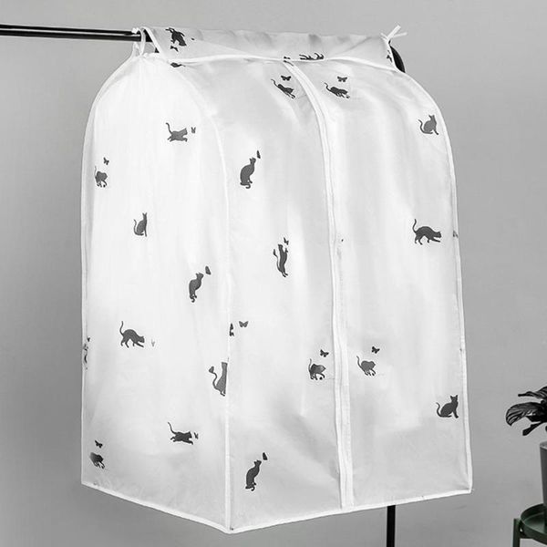 

clothing & wardrobe storage clothes dust cover dustproof garment cloth zipper waterproof suit coat protector bag hanging organizer