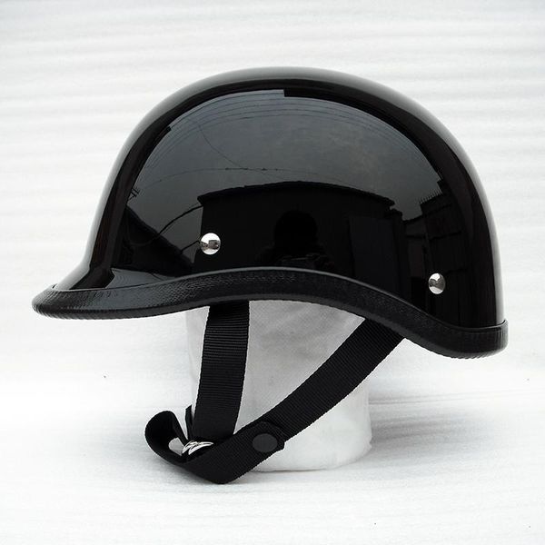 

motorcycle helmets half face jokey style light weight retro vintage helmet