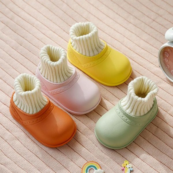 

first walkers baby shoes toddler walker girl eva kids shoe knit booties anti-slip