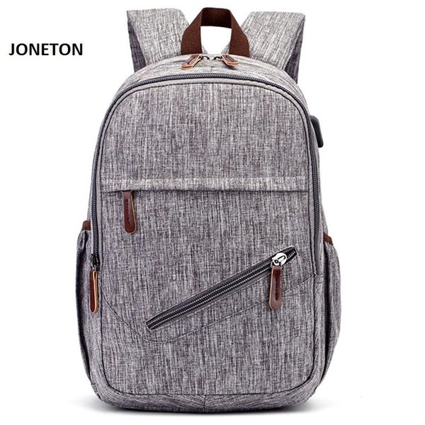 

backpack men waterproof usb charging lapbackpacks for teenagers girls bagpack male mochila travel college school bag zipper