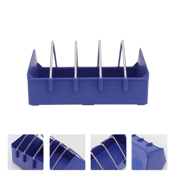 

bird cages 2pcs pigeon feeding trough cage anti-spatter supplies