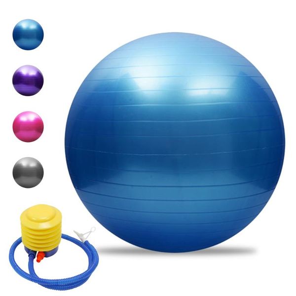 

lixada 45cm/55cm/65cm/75cm anti-burst yoga ball thickened stability ball pilates barre physical fitness exercise