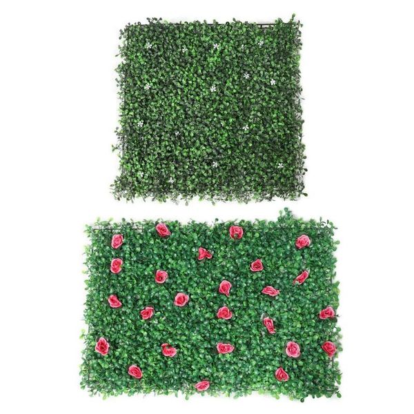 

decorative flowers & wreaths artificial hedges panels garden decor privacy screen