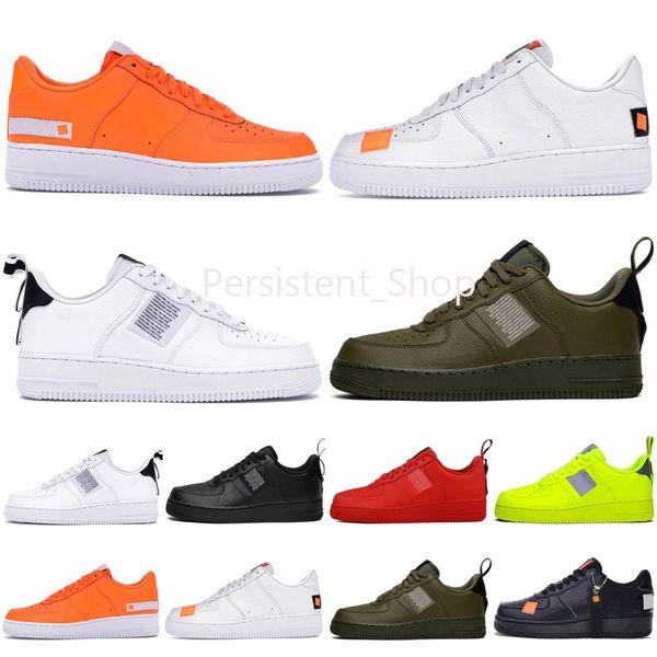 

summer utility classic black white men women casual shoes red one sports skateboarding high low cut wheat trainers sneakers 36-45, White;red