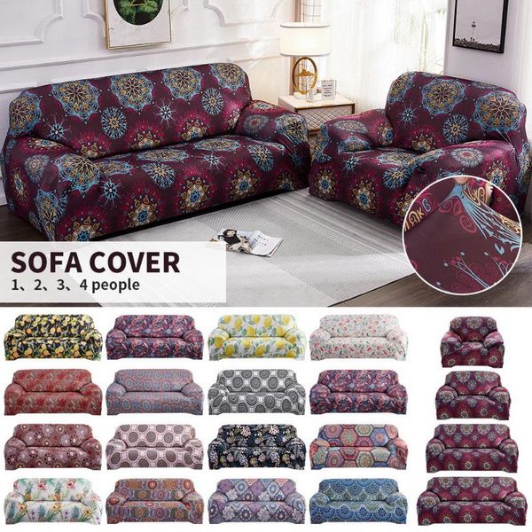 

chair covers digital printed sofa cover stretch towel universal modern elastic seat protectors washable furniture slipcovers