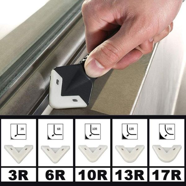 

professional hand tool sets 10pcs caulk remover& glass glue angle scraper, 3 in 1 silicone caulking kit-caulk removal