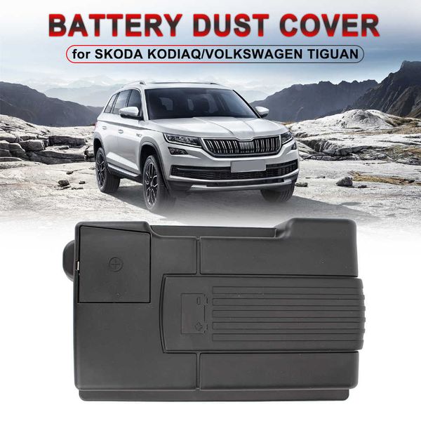 

dustproof engine battery dust cover for volkswagen tiguan - protective cover waterproof negative electrode