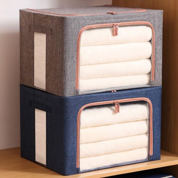 

clothing & wardrobe storage foldable clothes quilt bags blanket closet sweater organizer box sorting pouches cabinet container home fft