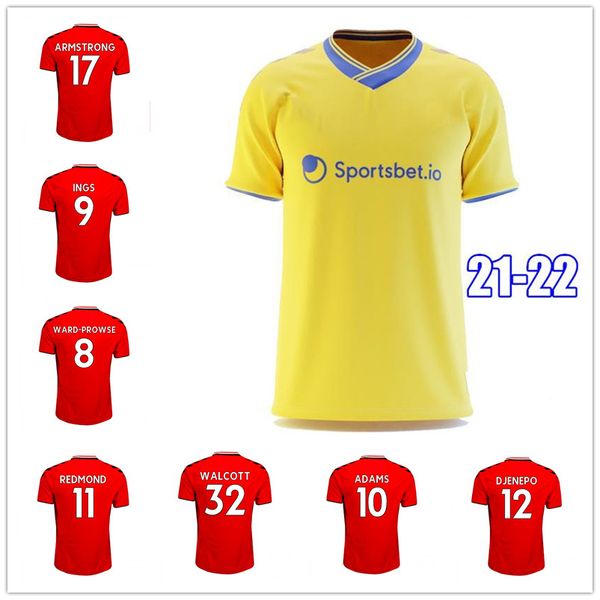 

21 22 INGS WARD-PROWSE South Ampton Soccer Jerseys VESTERGAARD ARMSTRONG ADAMS 2021 ROMEU REDMOND DIALLO Football Shirt set 2022 Men Kids Kit uniform, 21-22 away