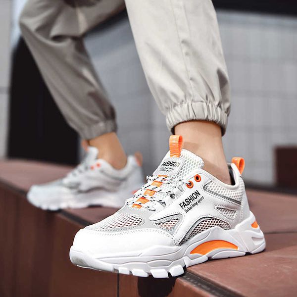 

mens running shoes2021 summer hollow net running youth sports leisure fashion breathable light men's shoes traniers sneakers