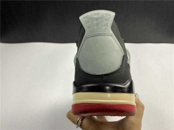 

high version union 4 basketball shoes black cement grey fire red iv fashion chaussures trainerswith boxaip8