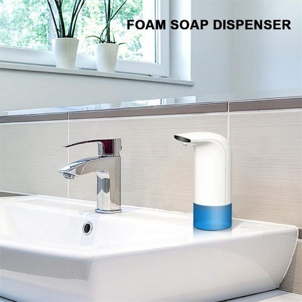 

smart foaming hand soap dispenser bathroom automatic sensor touchless soap 350ml for kitchen hand automatic dispenser