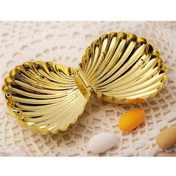 

gift wrap 10pc shell-shaped wedding candy box packaging european-style supplies