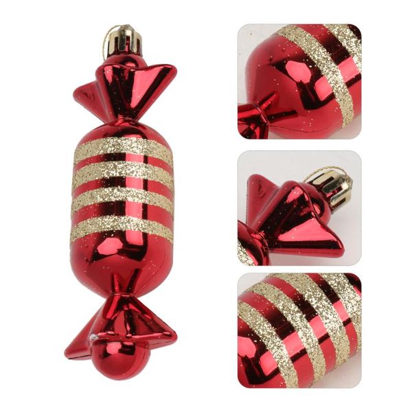 

gift wrap 18pcs delicate candy pendants for christmas tree creative