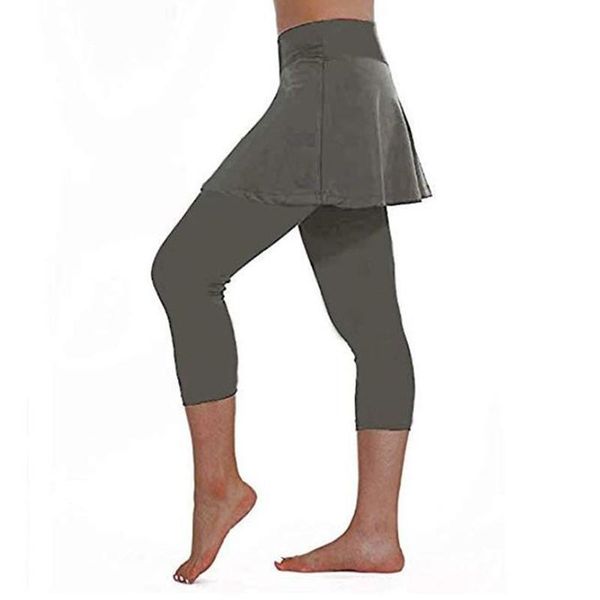 

yoga outfit workout fitness gym leggings solid mesh high waist athletic tights women pants grey running sports wear