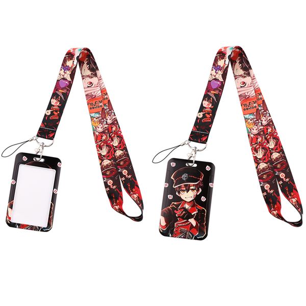

20pcs/lot j2520 anime print lanyard for neck strap lanyard card id gym chain badge holder diy hang rope key ring, Silver