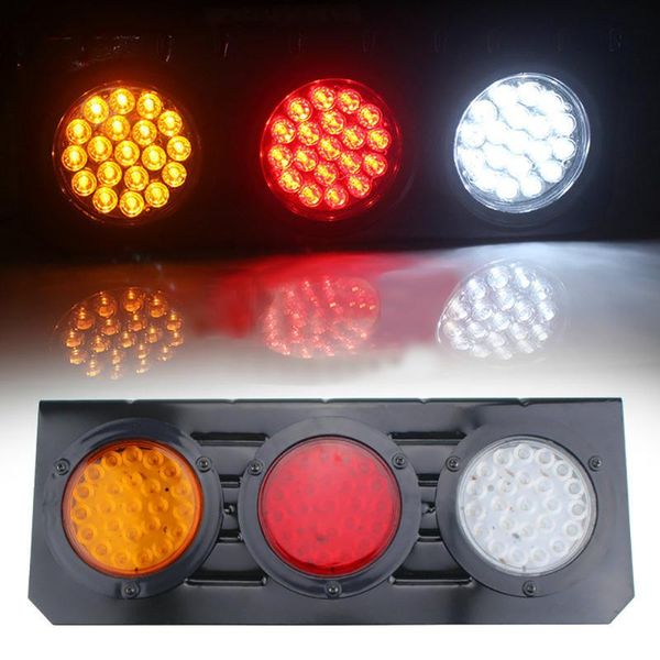 

working light waterproof car 24led tail rear lamps pair boat trailer 12v/24v parts for truck lighti reverse