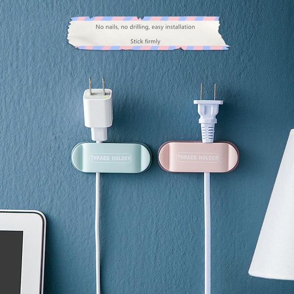 

hooks & rails usb cable manager winder deskmanagement clip mouse headset holder