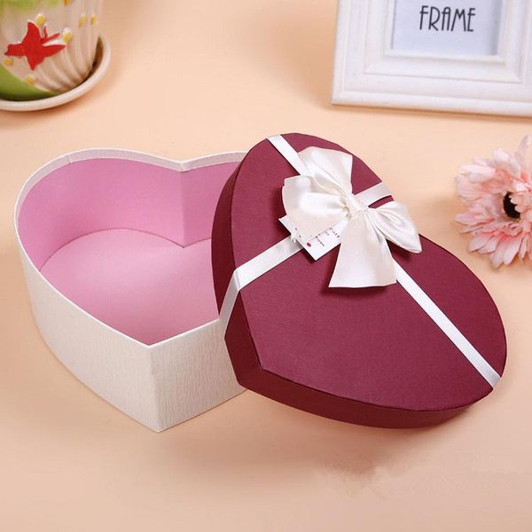 

gift wrap 3pcs box heart shaped packaging storage wrapping holiday supplies