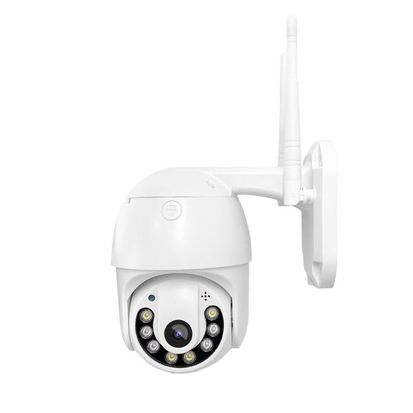 

cameras v380 pro app 1080p 2.5inch ptz high speed spinning dual light source wireless wifi two-way audio camera p2p