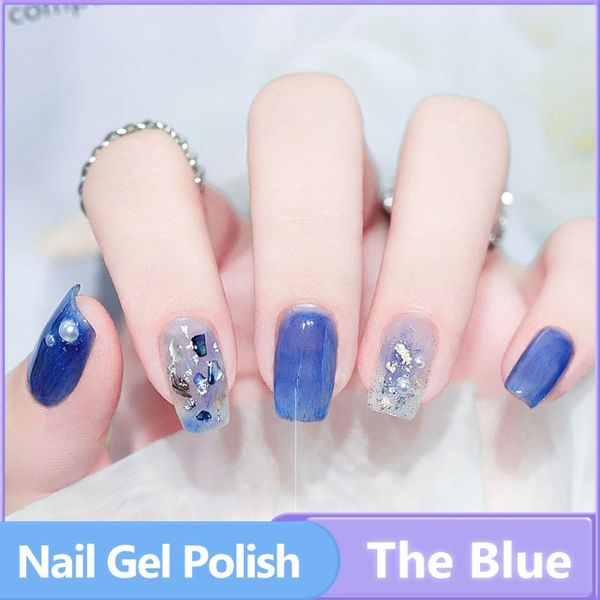 

nail gel beautiful color nails art design glitter lacquer soak off semi permanent uv polish for manicure, Red;pink