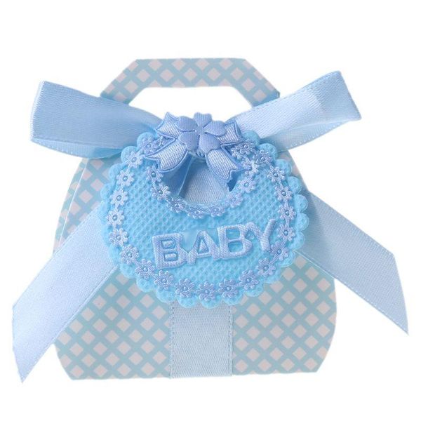 

gift wrap 12pcs candy boxes with ribbon for baby shower christening party favor diy