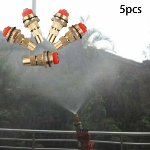 

watering equipments adjustable spray nozzle atomizing misting sprinkler irrigation patio cooling