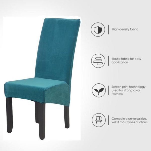

chair covers funda de silla xl spandex cubierta asiento extraÃ­ble universal impresa para cocina restaurante banquetes