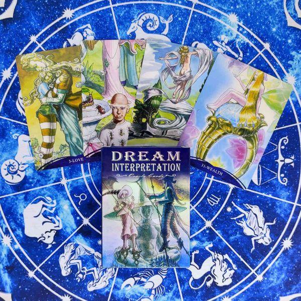

new dream interpretation oracle card tarot cards guidance divination deck entertainment parties board game 36pcs/box