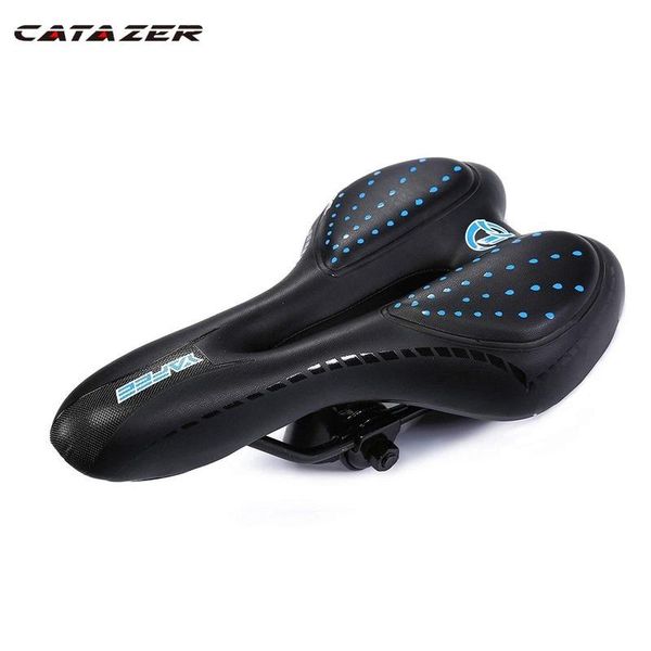 

bike saddles comfortable road mountain seat thick cushion hollow gel bicycle saddle
