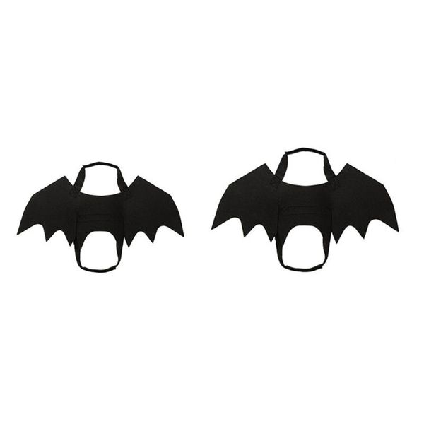 

cat costumes pet dog bat wing cosplay prop halloween clothing black fancy dress up costume outfit wings puppy vampire role-play cloth