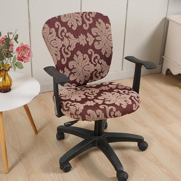 

chair covers office universal stretch rotating slipcovers cover