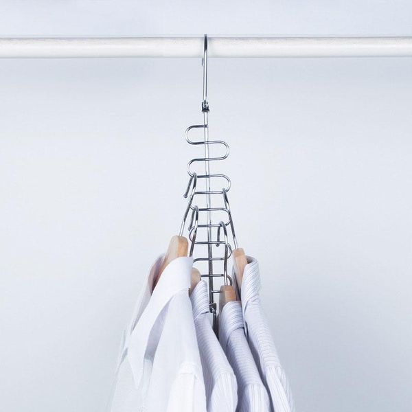 

hangers & racks space saving metal magic clothes closet organizer for smart wardrobe saver storage hanger