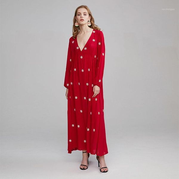 

embroidery holiday wind dress casual dresses, Black;gray